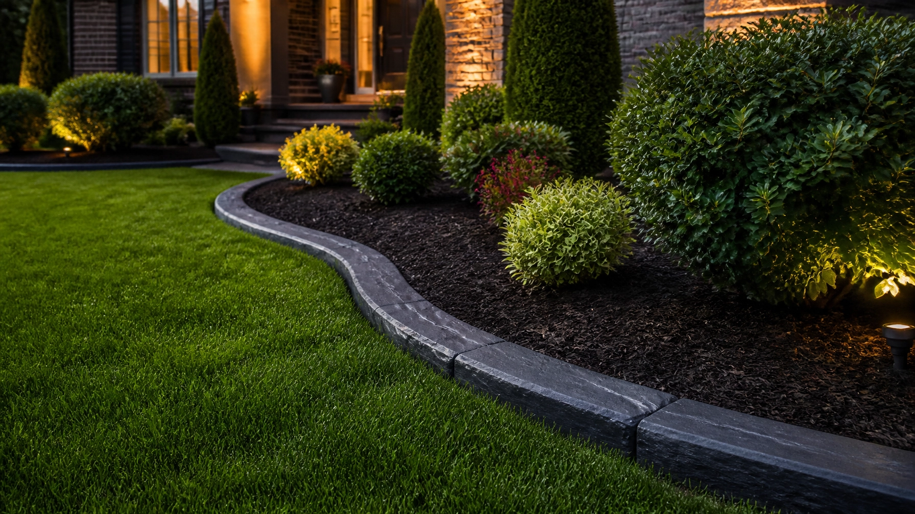 Decorative Concrete Curbing & Borders: The Permanent Frame for Your Landscape