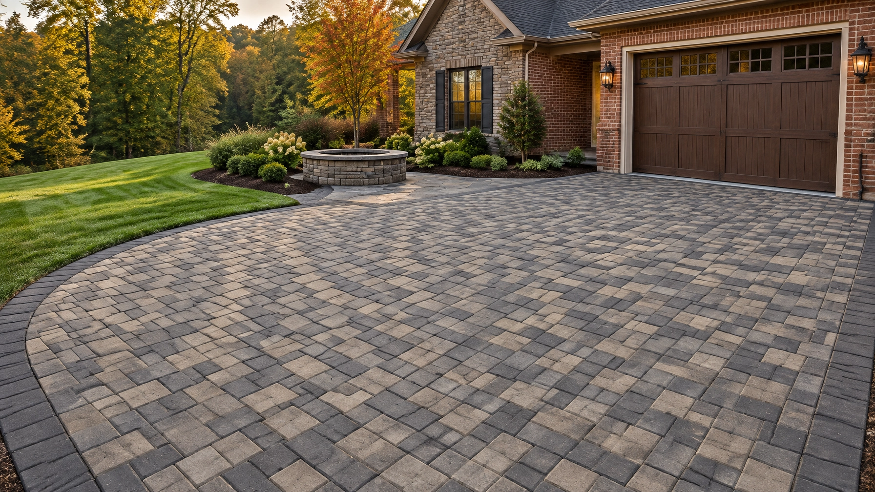 Paver Driveway vs. Poured Concrete: Which One Survives a Kentucky Winter?